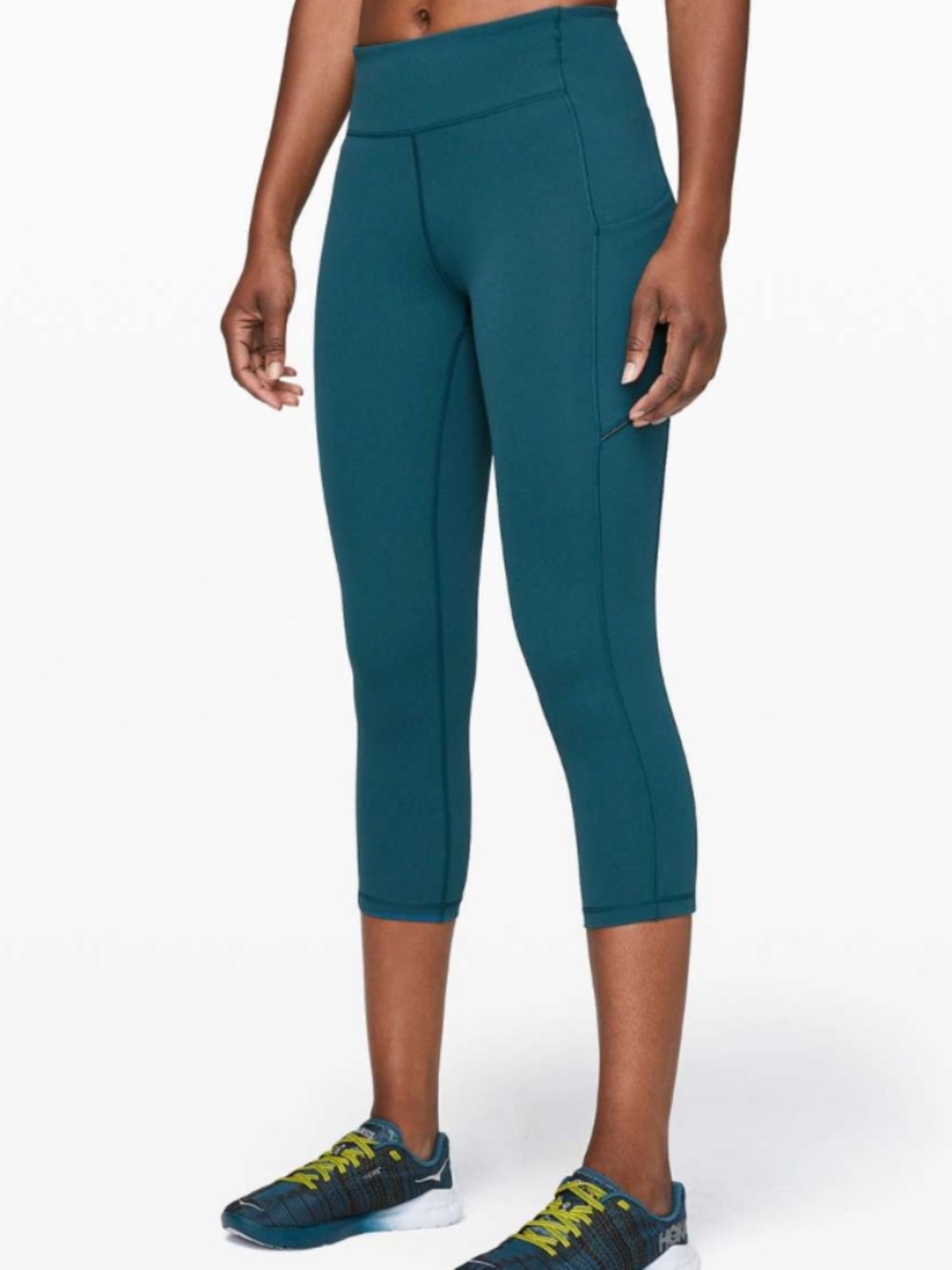 Lululemon Speed Up Crop *21" Bermuda Teal Size 12